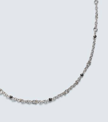 Gravity Estrella 18kt gold-plated sterling silver necklace with diamonds | Spinelli Kilcollin