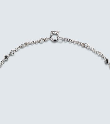 Gravity Estrella 18kt gold-plated sterling silver necklace with diamonds | Spinelli Kilcollin