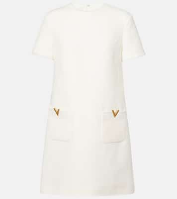 VGold Crepe Couture minidress | Valentino