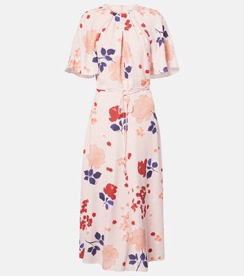Robe chemise à fleurs | Erdem