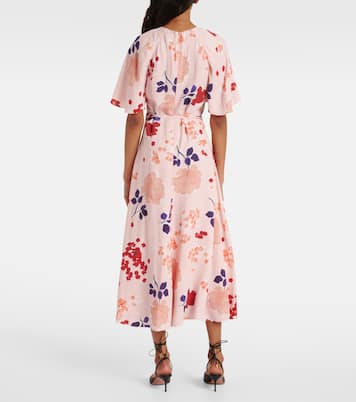 Robe chemise à fleurs | Erdem