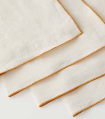 Set of 4 linen napkins | Once Milano