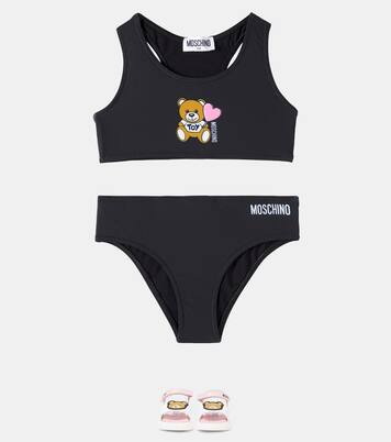 Teddy Bear leather sandals | Moschino Kids