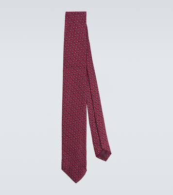 Krawatte aus Seiden-Jacquard | Charvet