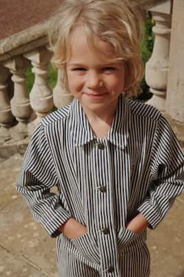 Fender striped cotton twill jacket  | Konges Sløjd