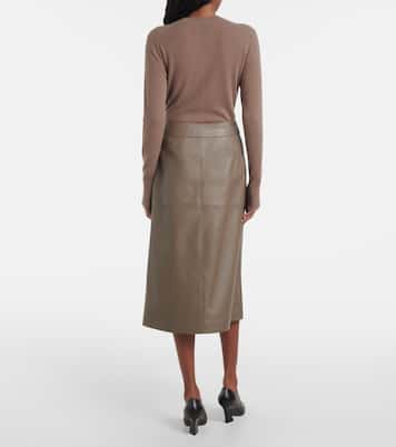 Midirock aus Leder | Joseph