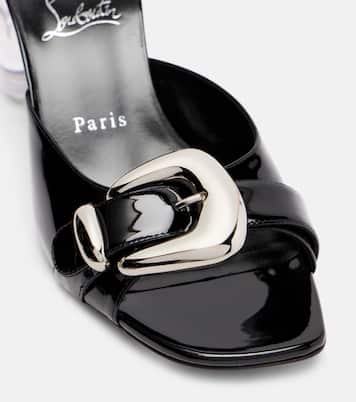 Pantoletten Minny Bubble 70 aus Lackleder | Christian Louboutin