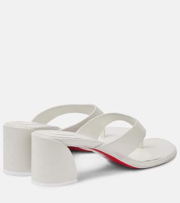 Mules Janetonga 55 en cuir | Christian Louboutin