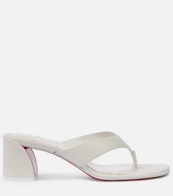 Mules Janetonga 55 en cuir | Christian Louboutin