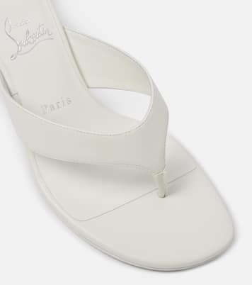 Mules Janetonga 55 en cuir | Christian Louboutin