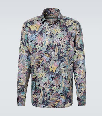 Paisley cotton poplin shirt | Etro