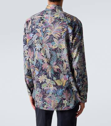 Paisley cotton poplin shirt | Etro