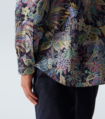 Paisley cotton poplin shirt | Etro