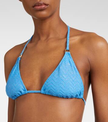 Haut de bikini Maine à chevrons | Melissa Odabash