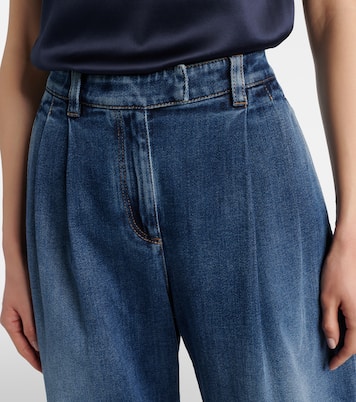 Mid-Rise Wide-Leg Jeans | Brunello Cucinelli