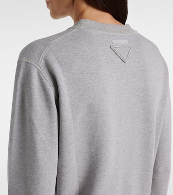 Cotton jersey sweatshirt | Prada