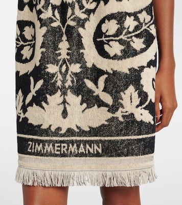 Rhiannon cotton terry minidress | Zimmermann