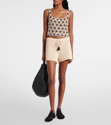 Luminary Hali crochet cotton shorts | The Upside