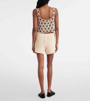 Luminary Hali crochet cotton shorts | The Upside