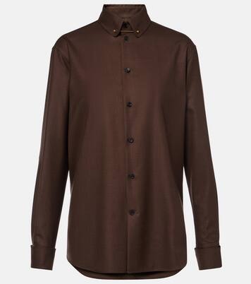 Thea virgin wool shirt | Loro Piana