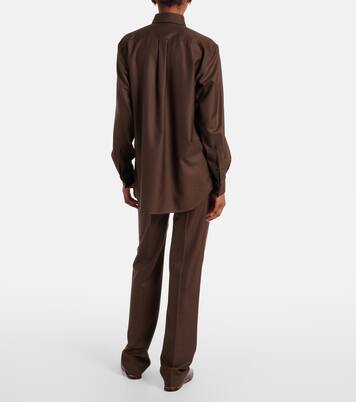 Thea virgin wool shirt | Loro Piana