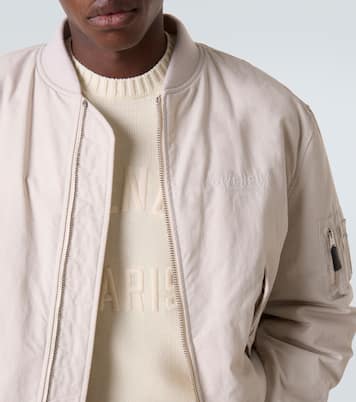 Givenchy Stamp cotton-blend bomber jacket | Givenchy