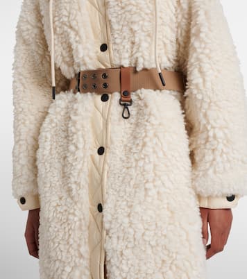 Blavet hooded teddy down coat | Moncler Grenoble