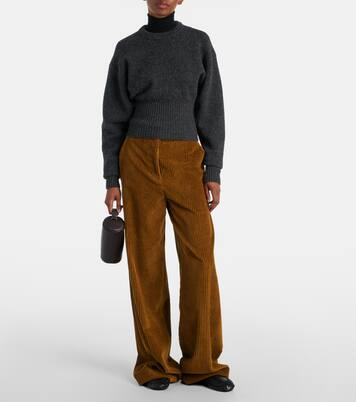 Pull Randi en laine et alpaga mélangés | Proenza Schouler