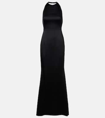 Robe aus Crêpe und Satin | Givenchy