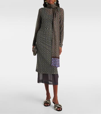 Wedge-Pantoletten 75 aus Leder | Dries Van Noten