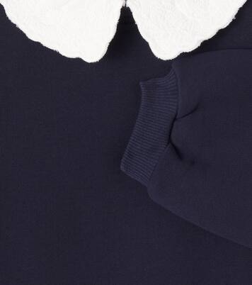 Mandy cotton jersey sweatshirt | C'era Una Volta