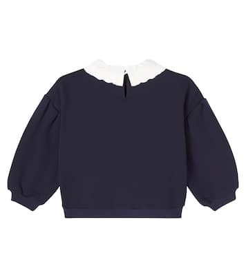 Mandy cotton jersey sweatshirt | C'era Una Volta
