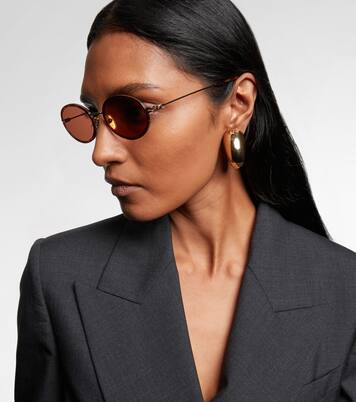 Ovale Sonnenbrille GG Tiny | Gucci