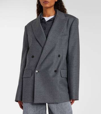 Blazer Newark en laine mélangée | The Frankie Shop