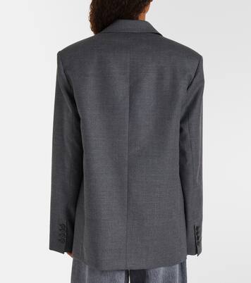 Blazer Newark en laine mélangée | The Frankie Shop