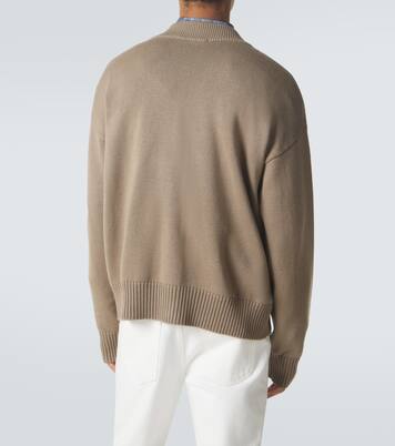 Ami de Cœur wool and cotton cardigan | Ami Paris