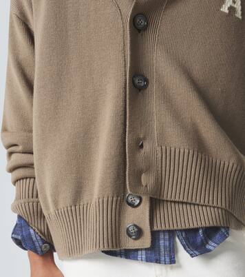 Ami de Cœur wool and cotton cardigan | Ami Paris