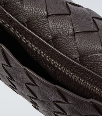 Diago Large leather crossbody bag | Bottega Veneta
