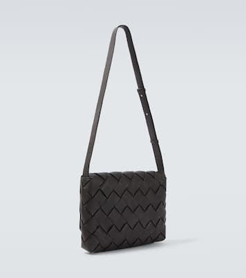 Diago Large leather crossbody bag | Bottega Veneta