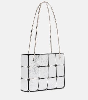 Bolso Emma Mini de piel metalizada | Khaite