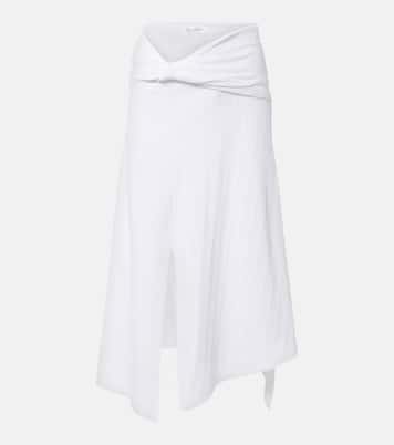 Midirock aus einem Baumwollgemisch | Victoria Beckham