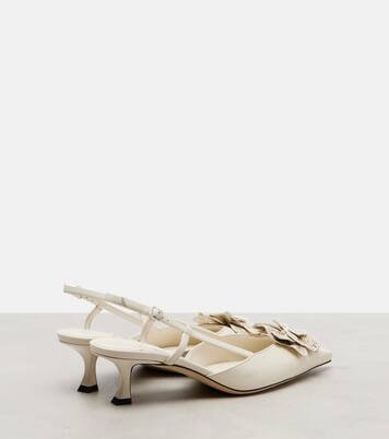 Mimmi 50 leather slingback pumps | Jimmy Choo