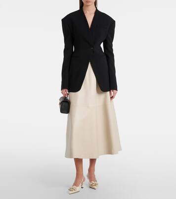 Mimmi 50 leather slingback pumps | Jimmy Choo