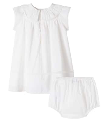 Bébé – Robe Lenou en coton à dentelle | Bonpoint