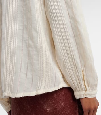 Cynthia striped blouse | Velvet