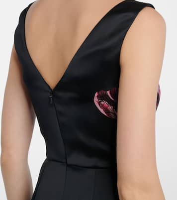 Robe aus Satin | Erdem