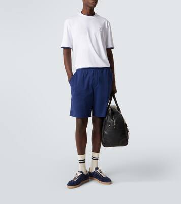 Logo cotton jersey T-shirt | Brunello Cucinelli
