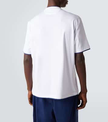 Logo cotton jersey T-shirt | Brunello Cucinelli
