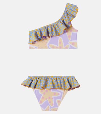 Starfish printed jersey bikini | Stella McCartney Kids