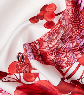 Printed silk scarf | Ferragamo